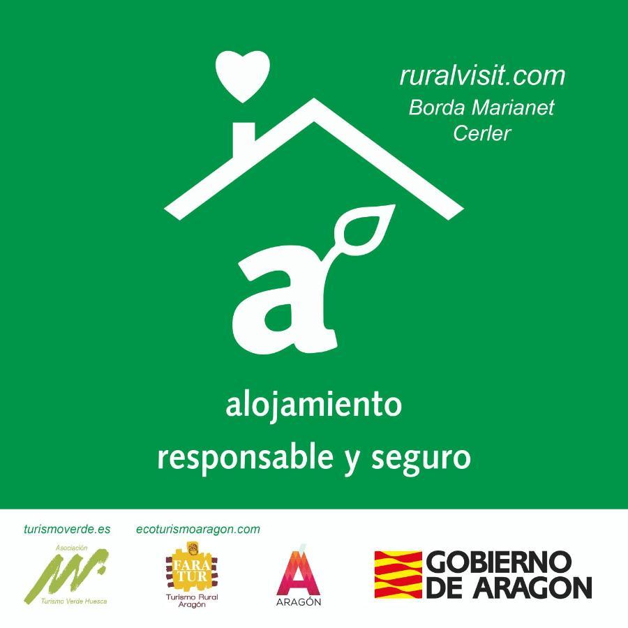 Casa Rural Borda Marianet Cerler Exterior photo